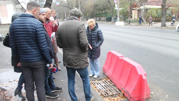Участок отремонтированного проспекта Кирова в Симферополе