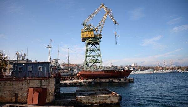 Вид на Севморзавод
