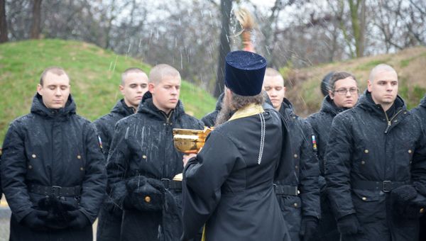 В Севастополе состоялась торжественная отправка призывников в войска, 28.11.2018 г.