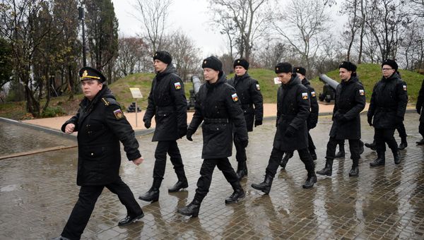 В Севастополе состоялась торжественная отправка призывников в войска, 28.11.2018 г.