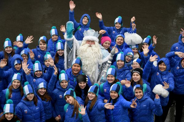 Дед Мороз в МДЦ Артек