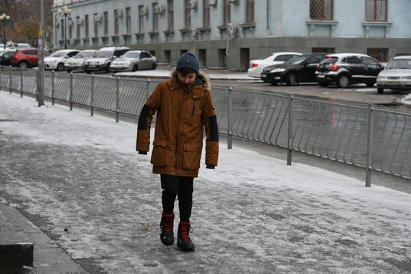 Снег в Симферополе. 29 ноября 2018
