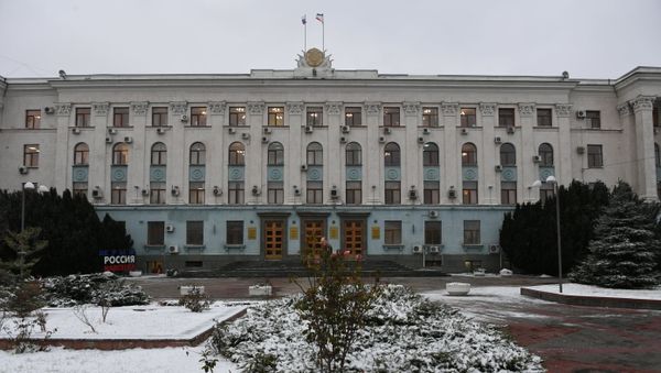 Снег в Симферополе. 29 ноября 2018