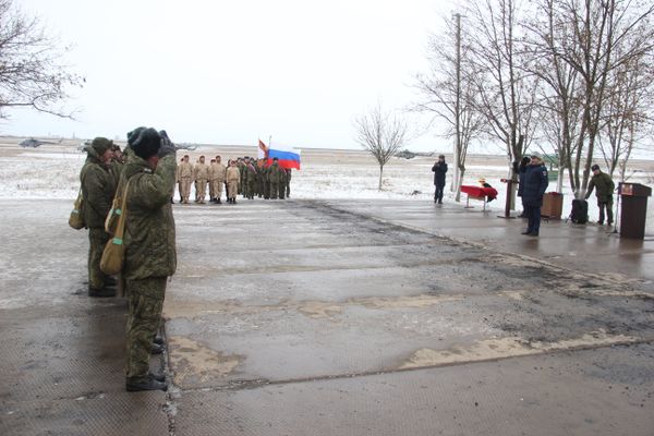 Зенитно-ракетные комплексы С-400 Триумф развернуты на территории воинской части в Джанкое. 29 ноября 2018