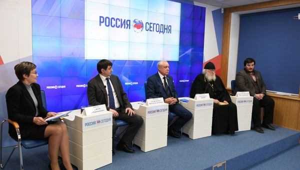 Пресс-конференция Международный проект Полотно Победы - возрождение добровольчества
