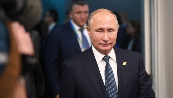 Президент РФ Владимир Путин на саммите Группы двадцати в Буэнос-Айресе. 30 ноября 2018