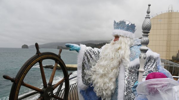 Дед Мороз в Крыму