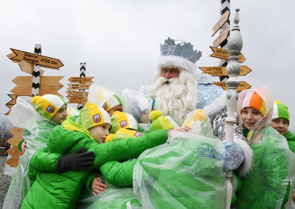 Дед Мороз в МДЦ Артек