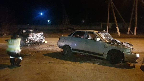 ДТП с участием автомобилей ВАЗ-2110 и Mazda 6 в Красноперекопске
