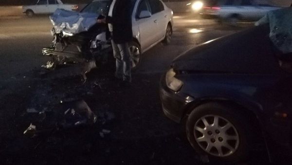 ДТП с участием двух автомобилей в Симферополе. 9 декабря 2018 ДТП с участием двух автомобилей в Симферополе. 9 декабря 2018