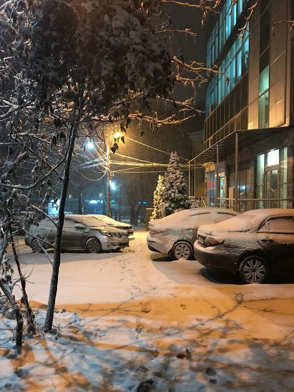 Снег в Симферополе. 11 декабря 2018 Снег в Симферополе. 11 декабря 2018