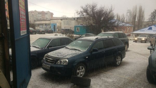 Град в Севастополе. 13 декабря 2018