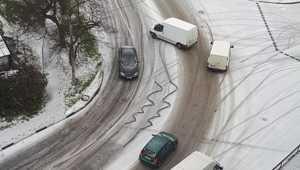 Снег в Севастополе, 13.12.2018 г.