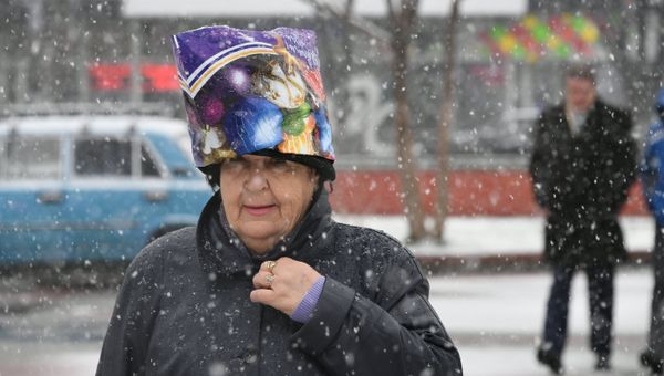Снег в Симферополе, 13.12.2018 г.