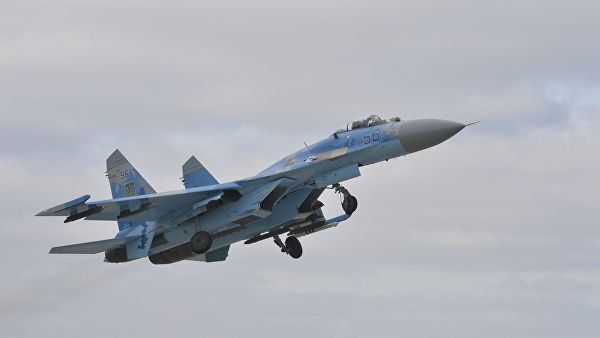 Украинский истребитель Су-27