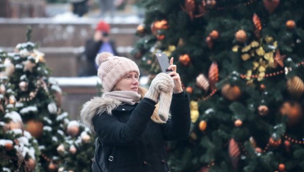 Новогодние инсталляции. Архивное фото