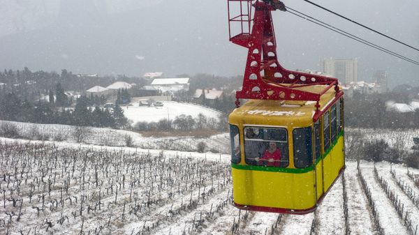 Канатная дорога Мисхор - Ай-Петри в Крыму