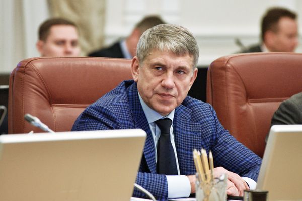Министр энергетики и угольной промышленности Украины Игорь Насалик на заседании Кабинета министров Украины в Киеве