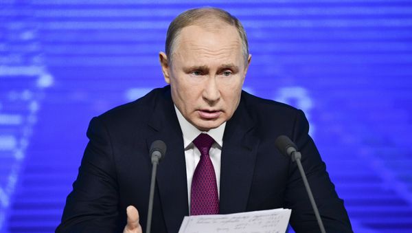 Ежегодная большая пресс-конференция президента РФ В. Путина