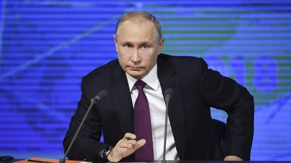 Ежегодная большая пресс-конференция президента РФ В. Путина