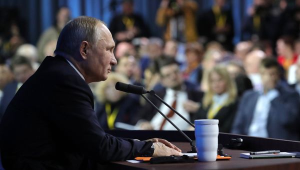 Ежегодная большая пресс-конференция президента РФ В. Путина
