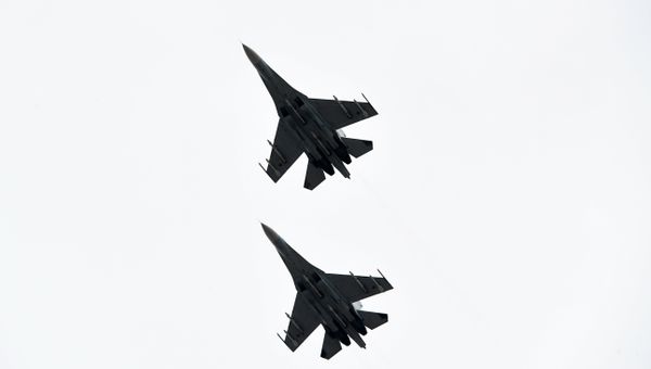 Истребители Су-30М2. Архивное фото