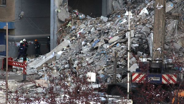 Ситуация в Магнитогорске в связи с обрушением подъезда жилого дома