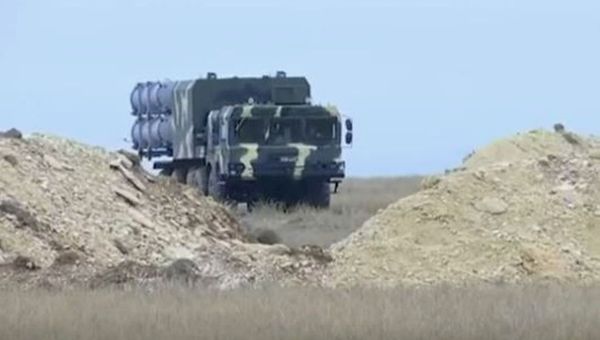 Видео развертывания берегового ракетного комплекса Бал