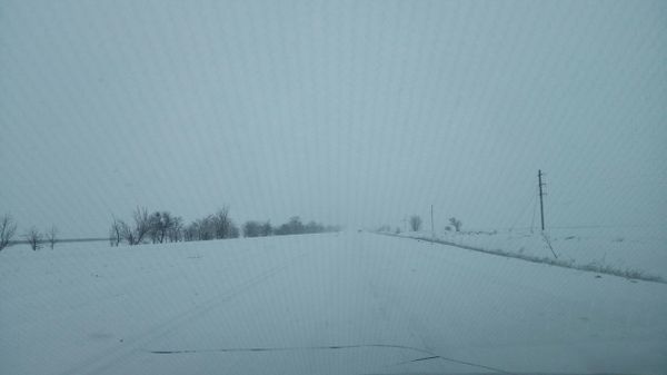 Трасса Симферополь-Джанкой, 07.01.2019 г.