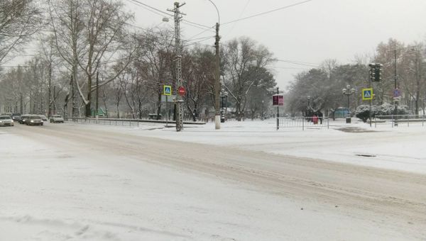 Непогода в Симферополе, 07.01.2019 г.