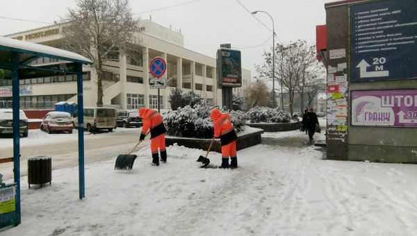 Непогода в Симферополе, 07.01.2019 г.
