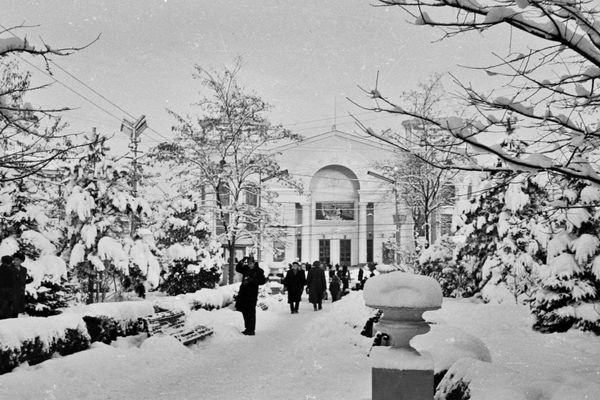 Заснеженный Симферополь. Архивное фото