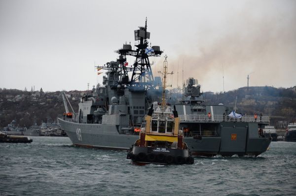 Большой противолодочный корабль Североморск прибыл в Севастополь Большой противолодочный корабль Североморск прибыл в Севастополь