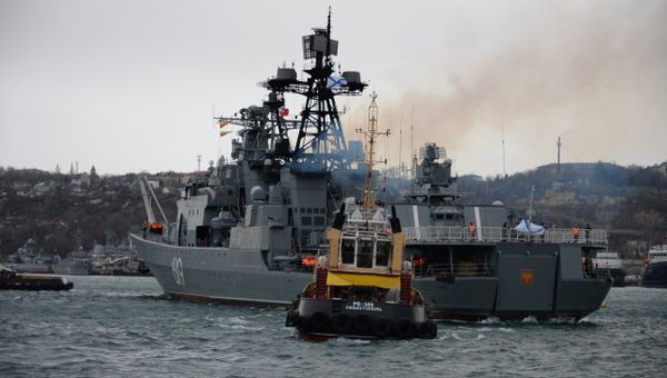 Большой противолодочный корабль Североморск прибыл в Севастополь