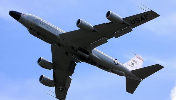 Американский самолет Boeing RC-135V