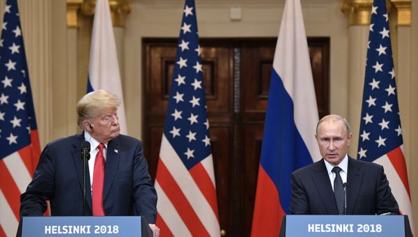 Встреча президента РФ Владимира Путина и президента США Дональда Трампа в Хельсинки