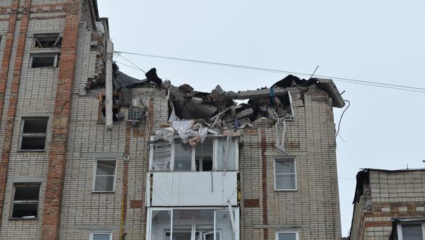 Взрыв бытового газа в жилом дома в Ростовской  области