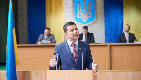 Владимир Зеленский в фильме Слуга народа