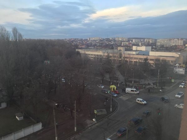 ДТП с участием скорой помощи в Симферополе 23.01.2019 г.