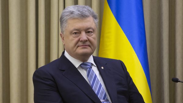 Президент Украины Петр Порошенко во время визита в Израиль