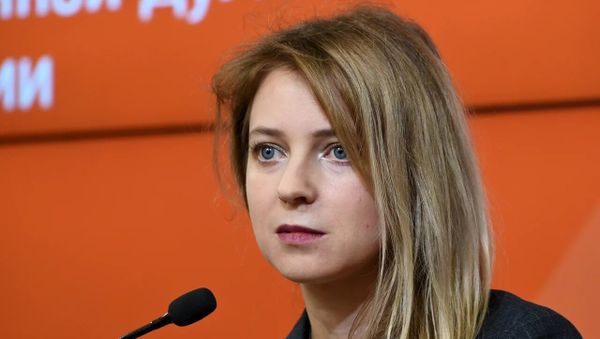 Депутат Госдумы Наталья Поклонская на встрече со студентами и представителями СМИ в рамках федерального образовательного проекта Диалог на равных