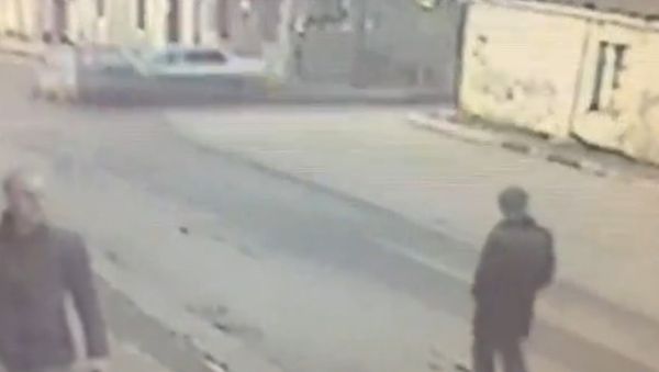 Видео тройного ДТП на пересечении улиц Чехова и Красноармейская в Симферополе
