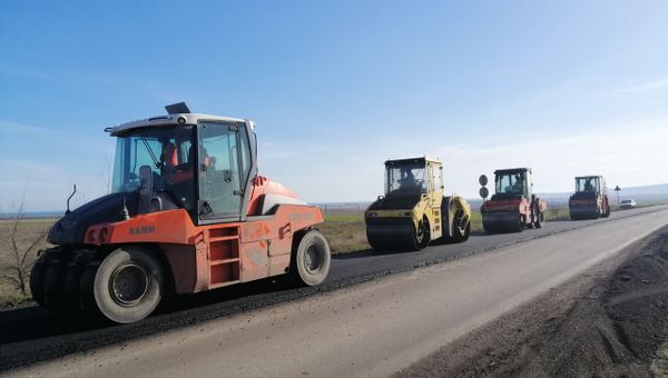 Ремонт участка дороги Владиславовка – Степное в Кировском районе Ремонт участка дороги Владиславовка – Степное в Кировском районе