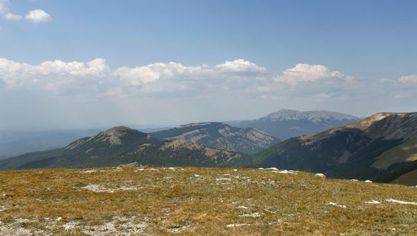 Вид с вершины Роман-Кош в Крыму
