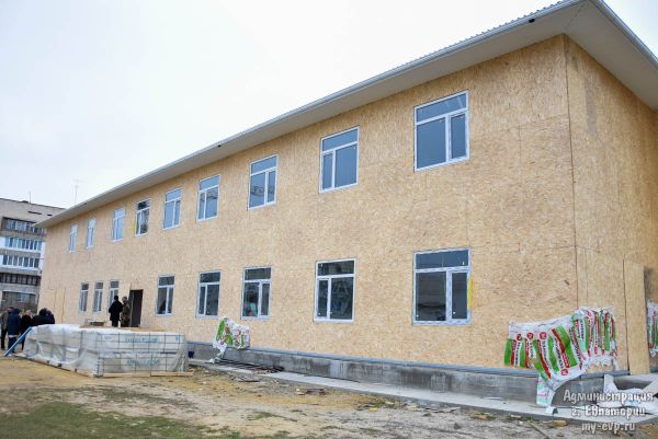  Строительство модульного детского сада в Евпатории 