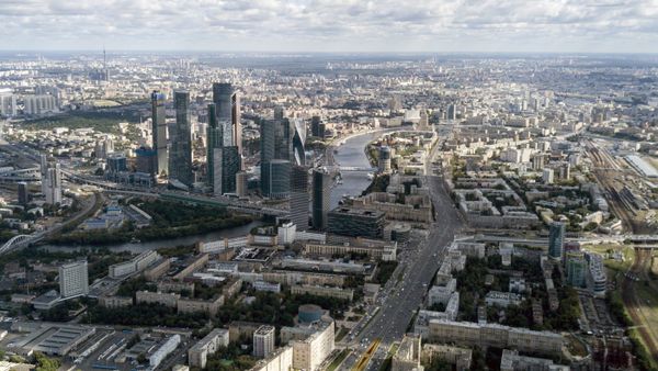 Вид на Москву