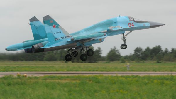 Истребитель-бомбардировщик Су-34 Истребитель-бомбардировщик Су-34
