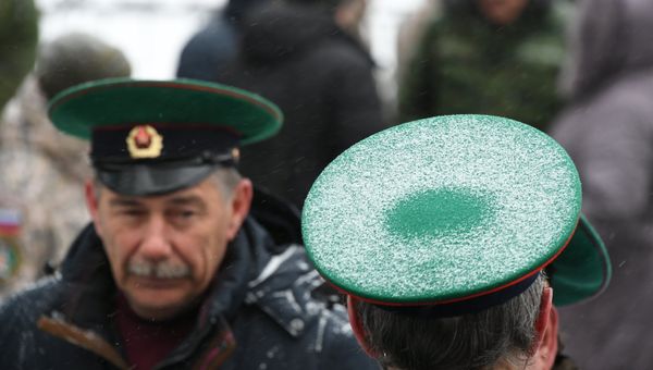 Снег в Симферополе. 23 февраля 2019