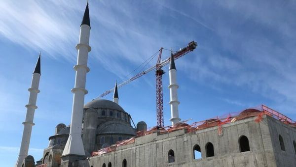Строительство Соборной мечети в Симферополе