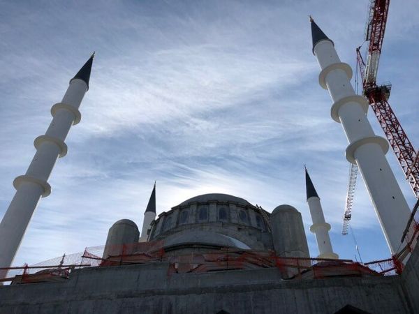 Строительство Соборной мечети в Симферополе Строительство Соборной мечети в Симферополе